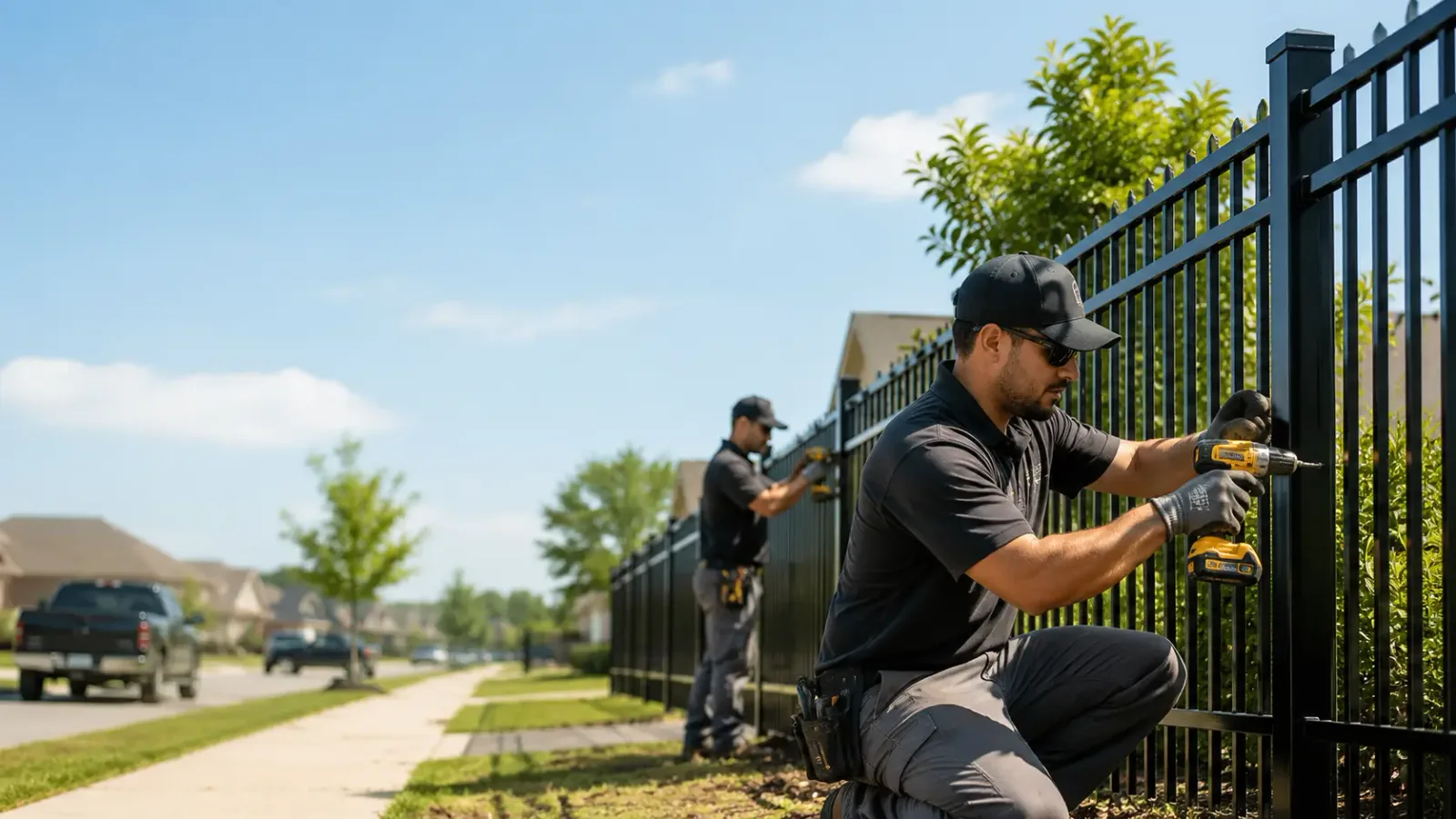 Metal Fence Installation in Wolfforth, TX